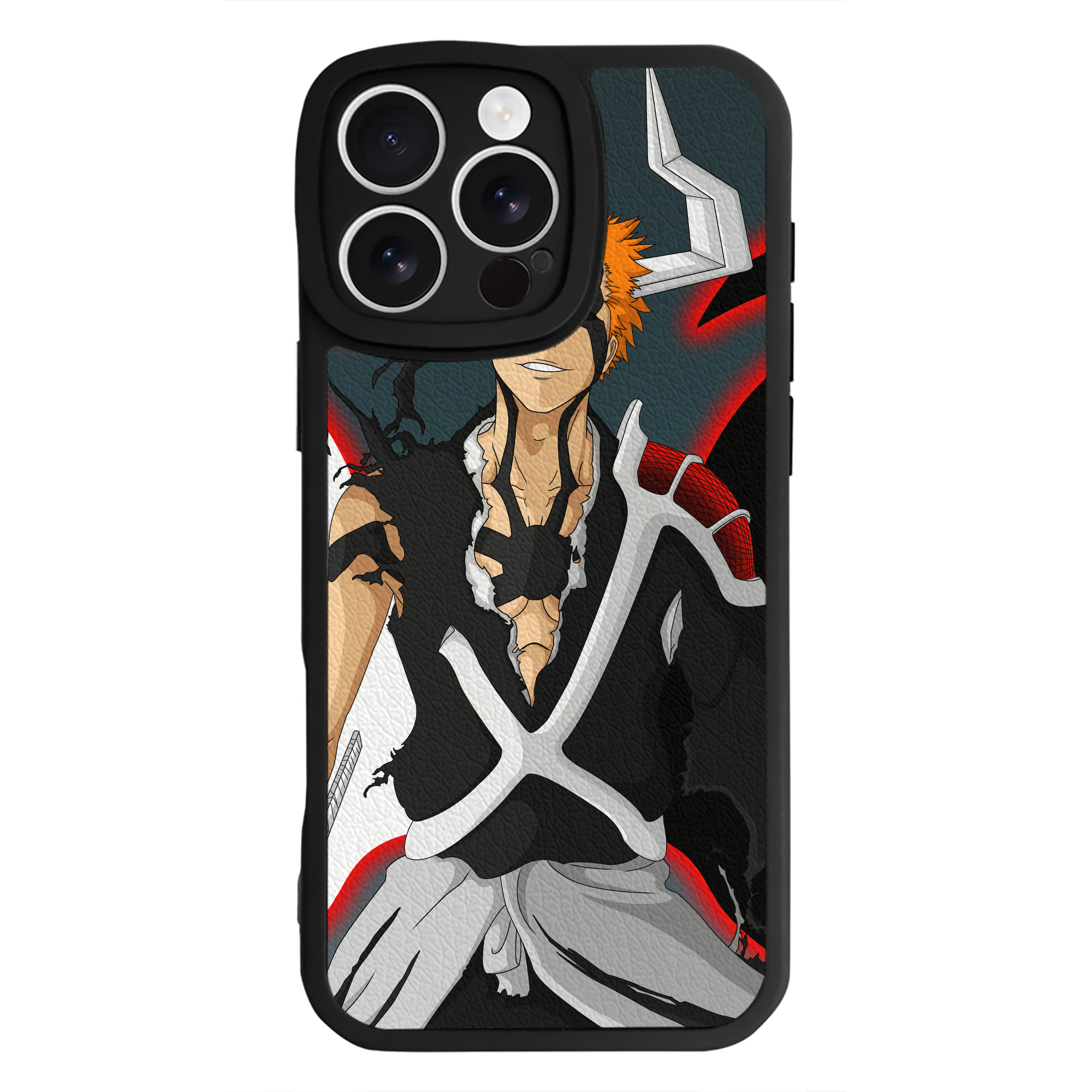 （画像用） ブリーチ BLEACH 【iPhone 16シリーズ対応】シリコンスマホケース（レザー調） 材質：シリコン